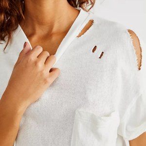 We The Free Rubi Tee NWT Optic White M